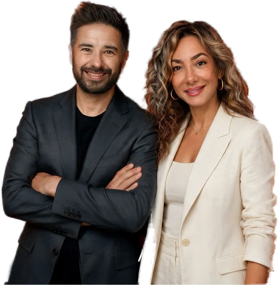 Lars Reichelt und Esra Paola Crugnale, Geschäftsführung morepixel
